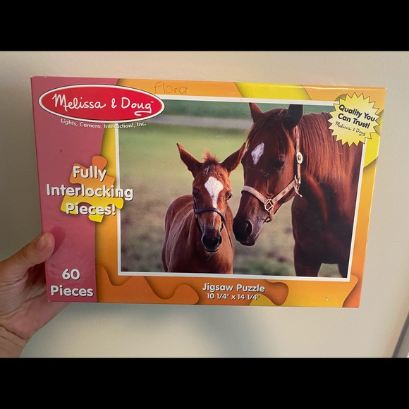 melissa and doug horse puzzle